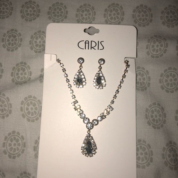 Matching Earrings and Necklace - Picture 1 of 2